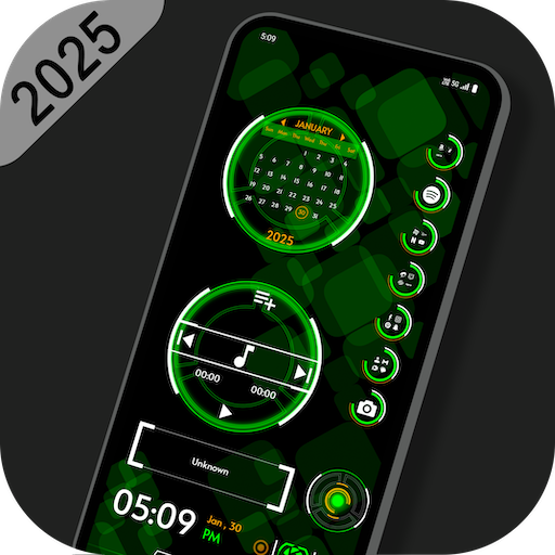 CyberFlux Launcher 2025 Google Play icon captured 2026-08-16