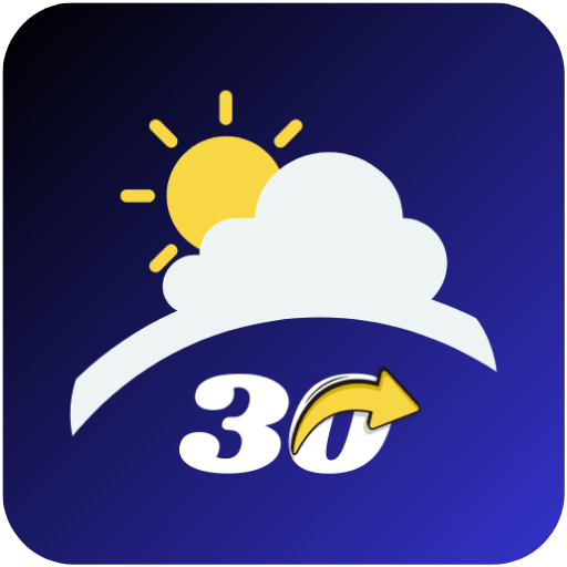 Weather30 : 30 days weather app icon captured 2026-08-18