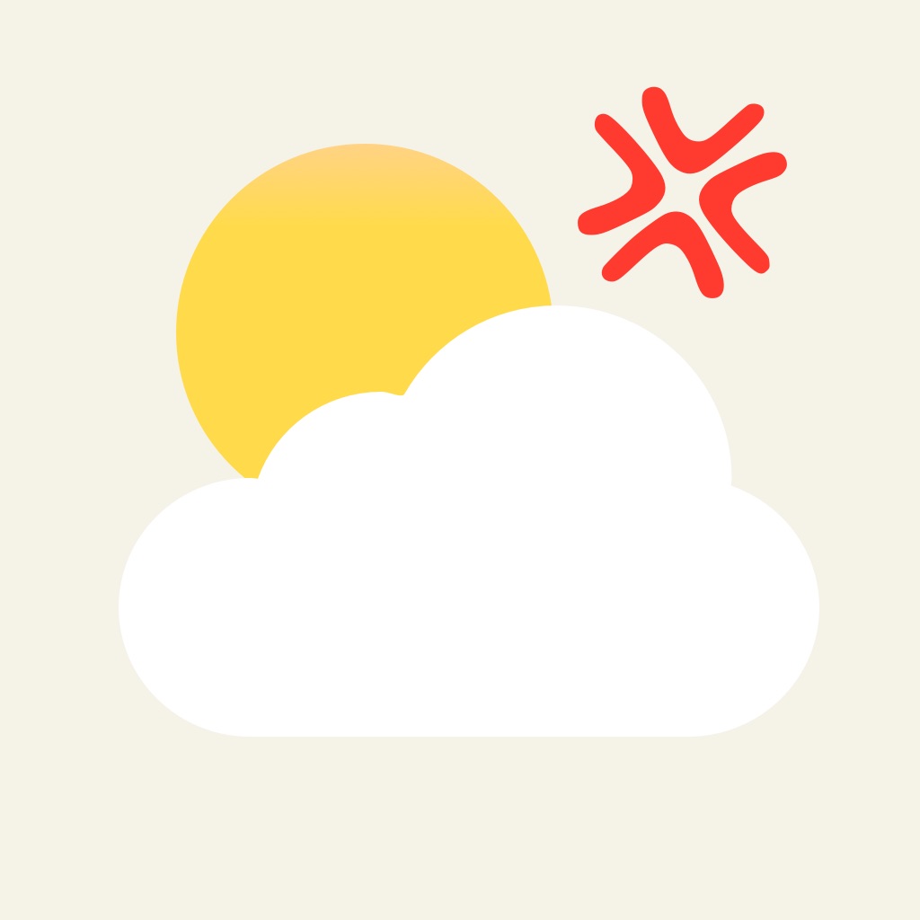 LOL - HumorCast Weather app icon captured 2026-08-14