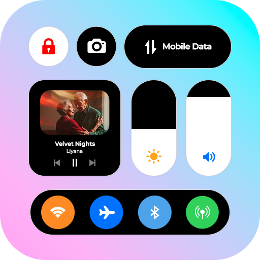 iOS Control Center - Panel Google Play icon