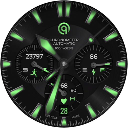 Analog Basic 23 WEAR OS 5+ Google Play icon captured 2026-08-13