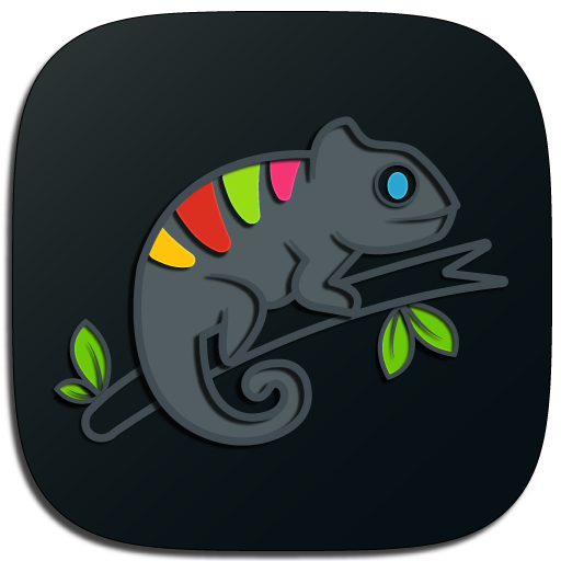 Camo Dark Icon Pack Google Play icon captured 2026-08-13