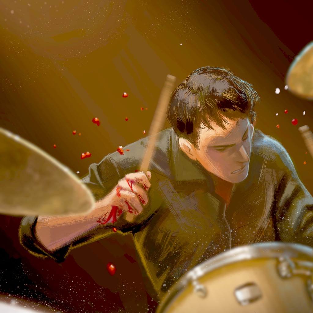 DrumKnee 3D Drums - Drum set app icon captured 2026-08-14
