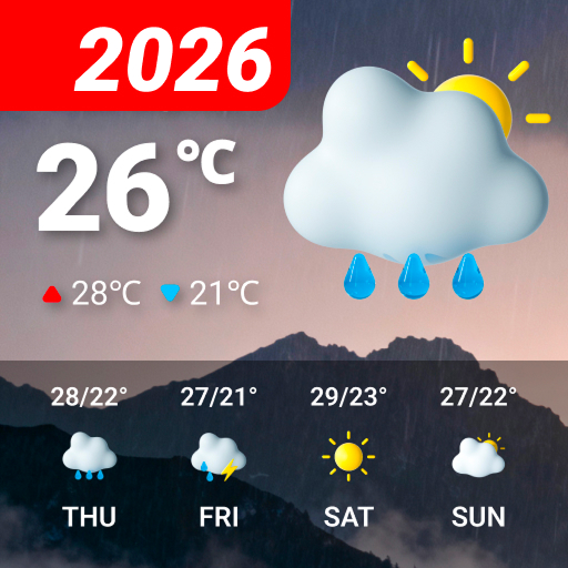 Weather Radar, Live Radar Google Play icon captured 2026-08-12