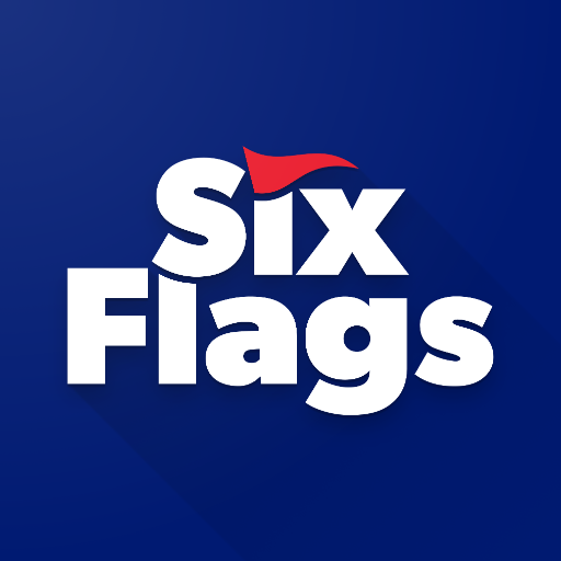 Six Flags Google Play icon captured 2026-08-12