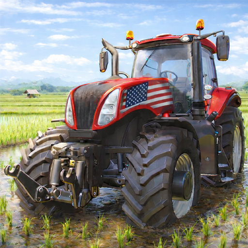 US Farming Tractor Game 3D Google Play icon captured 2026-08-16