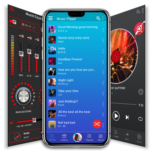 Music Player 2026: Deep Bass Google Play icon captured 2026-08-14