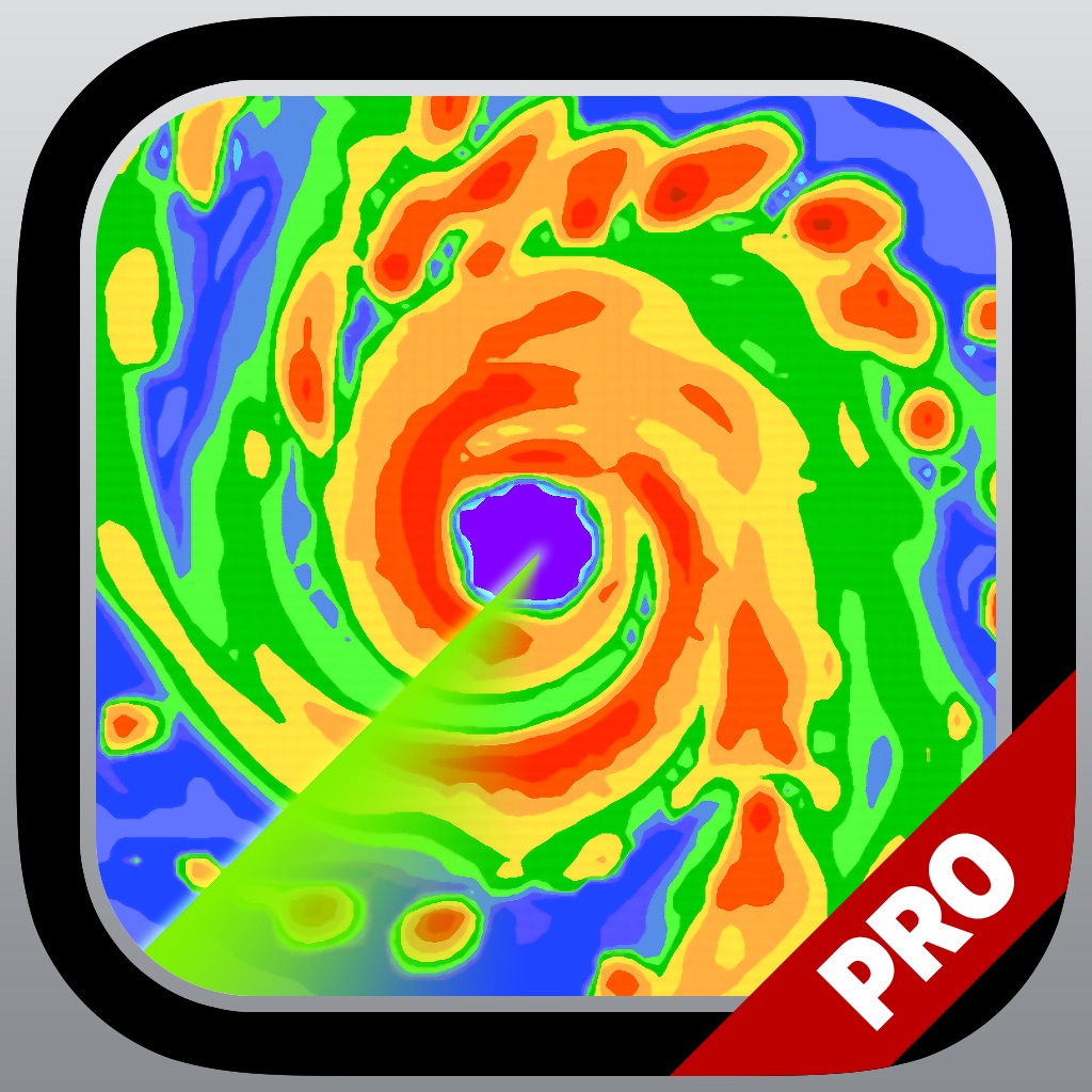 Doppler Radar Map Live Pro app icon captured 2026-08-12
