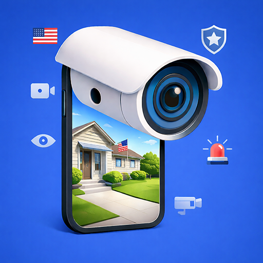 Surveillance Camera: Visory app icon captured 2026-08-18