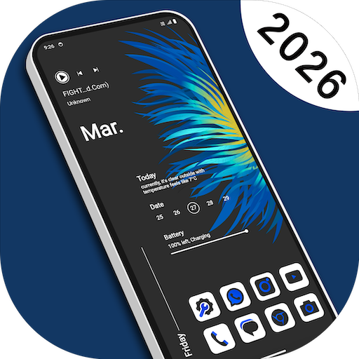 Dark Fusion Launcher Google Play icon captured 2026-08-16