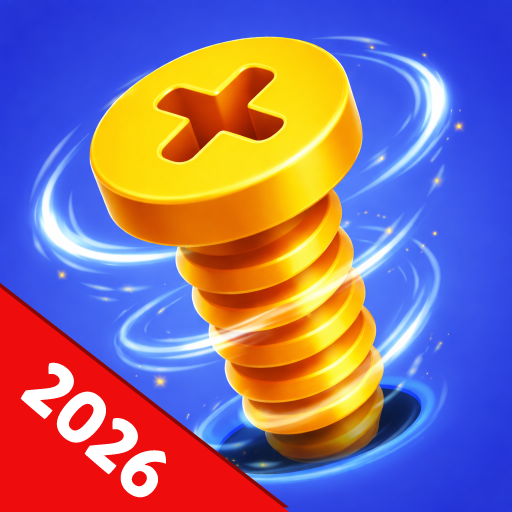 Screw Out 3D: Nut Sort Jam Google Play icon captured 2026-08-12