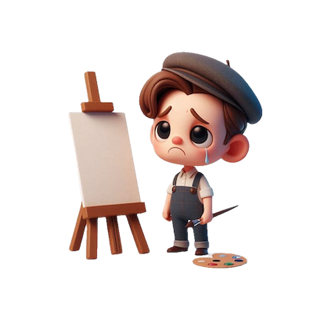 Sad Artist Stickers app icon captured 2026-08-11