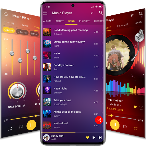 Music Player - MP3 Player Google Play icon captured 2026-08-15