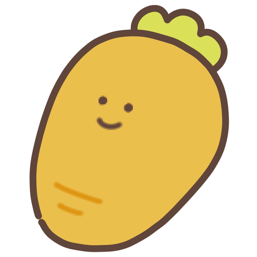 cute carrot sticker app icon captured 2026-08-14