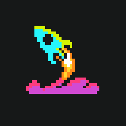 Retro Mode - Icon Pack (Neon) Google Play icon captured 2026-08-11