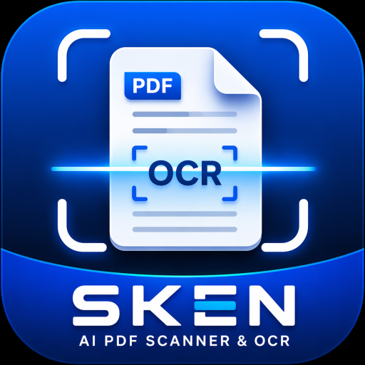 SKEN: AI PDF Cam Scanner & OCR Google Play icon captured 2026-08-16