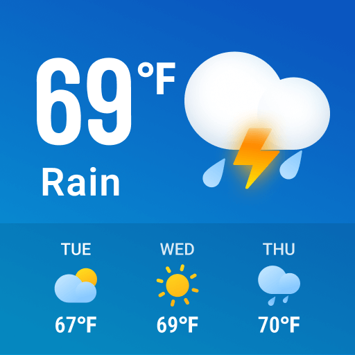 Live Weather: Daily Forecast Google Play icon captured 2026-08-12