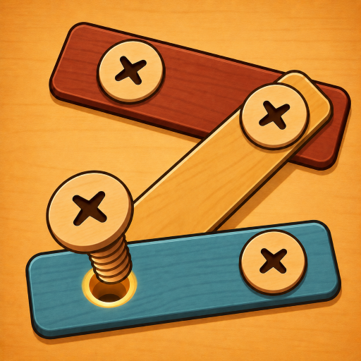 Screw Nuts - Wood Bolts Google Play icon captured 2026-08-15
