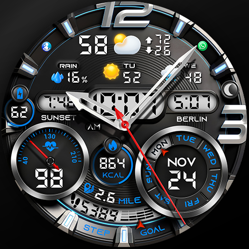 PER32 Ultra Hybrid Watch Face Google Play icon