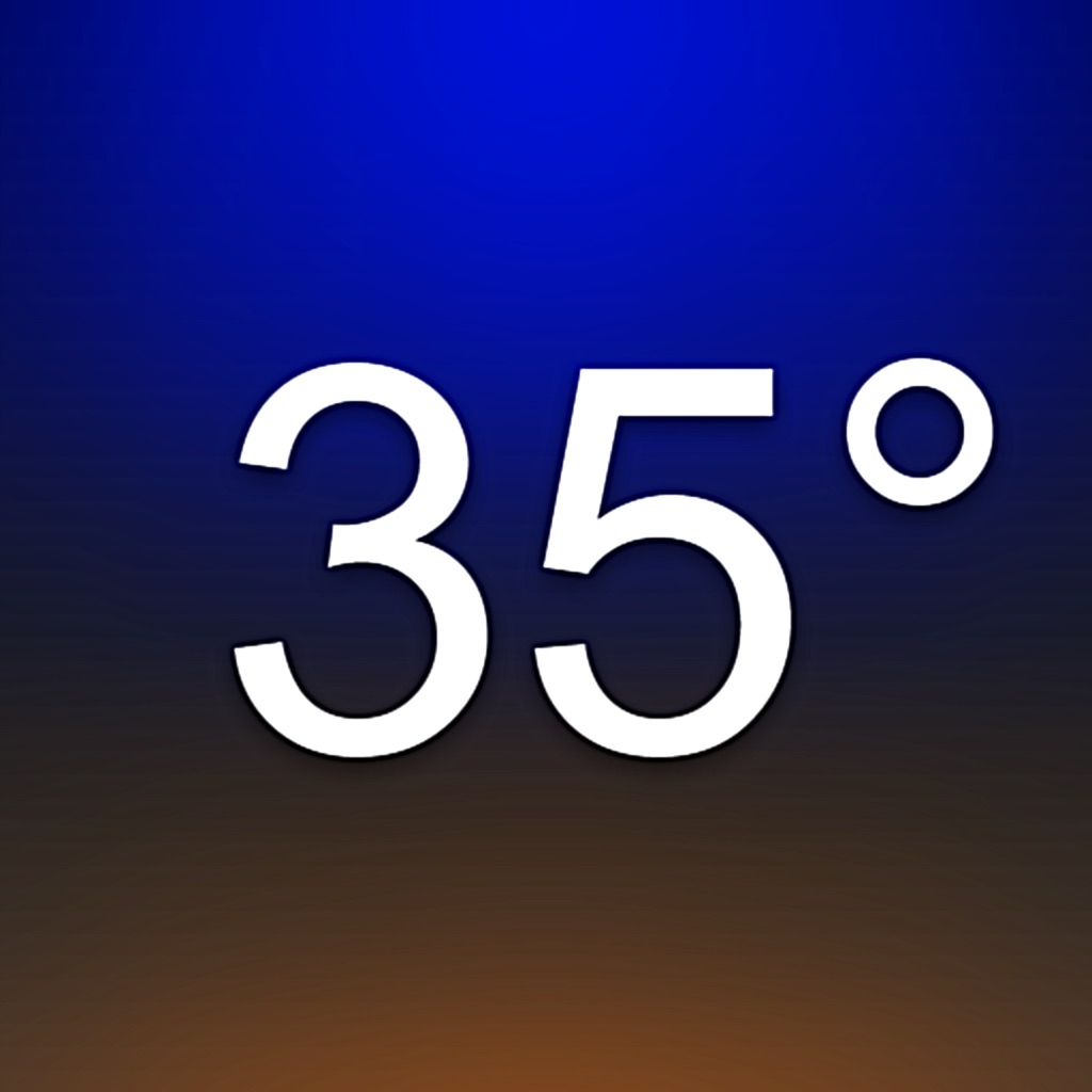 Temperature App app icon captured 2026-08-12