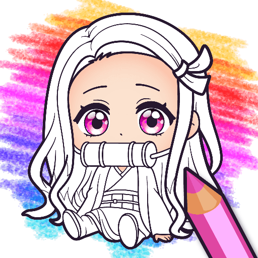 Chibi Doll Coloring Games app icon captured 2026-08-18