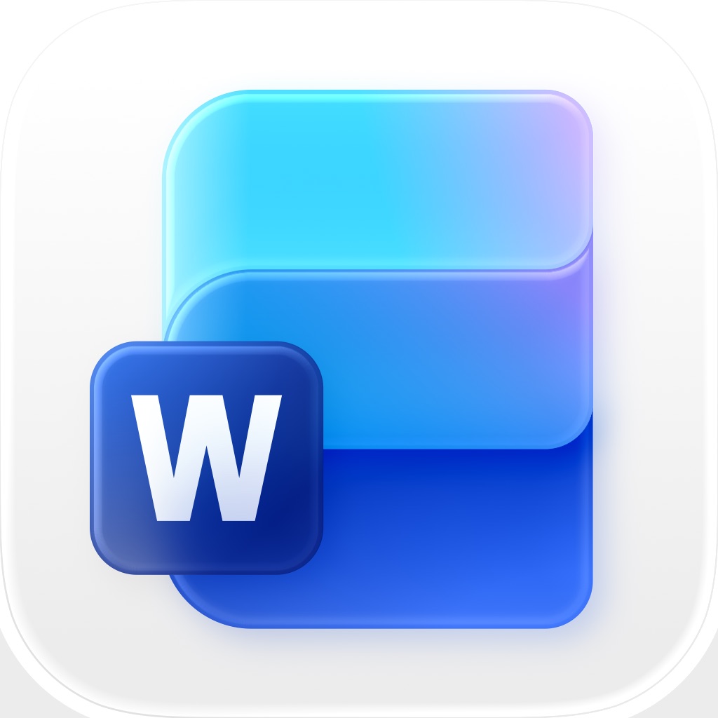 Microsoft Word app icon captured 2026-08-11