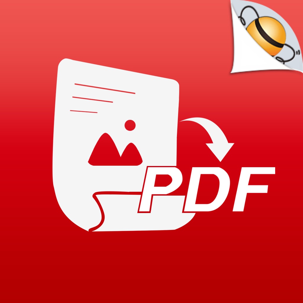 Photo to PDF Converter app icon captured 2026-08-12