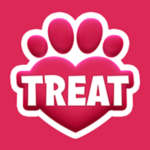 TREAT: Play & impact REAL dogs Google Play icon captured 2026-08-12