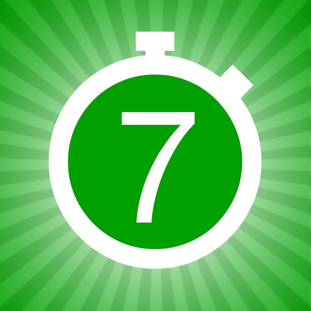 7 分間エクササイズ - 7 Minute Workout app icon captured 2026-08-17