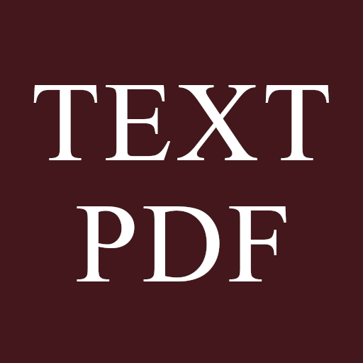 Text To Pdf Converter Google Play icon captured 2026-08-16