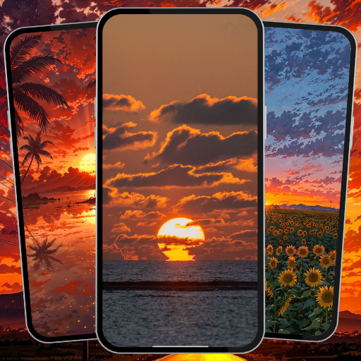 Sunset Wallpaper HD 4K Google Play icon captured 2026-08-16