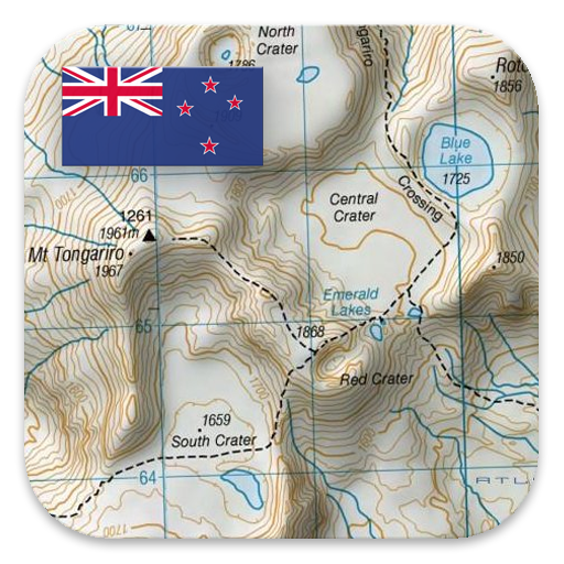 New Zealand Topo Maps Google Play icon captured 2026-08-16