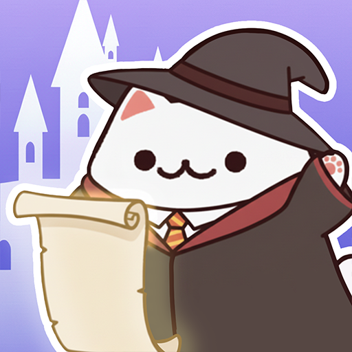 Cat Magic School : Tycoon Fofo Google Play icon captured 2026-08-16