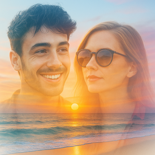 Blend Photos - Photo Blender Google Play icon