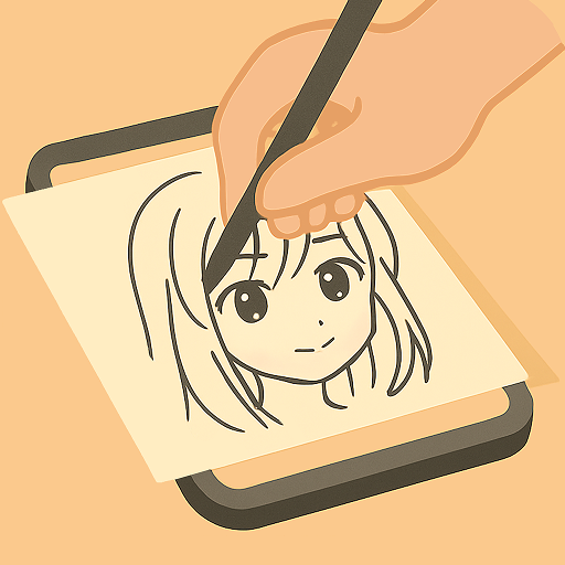 Lightbox draw - tracing paper Google Play icon captured 2026-08-12