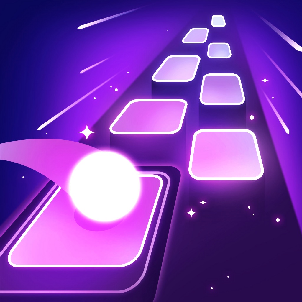 Tiles Hop: Music Ball Smash app icon captured 2026-08-12