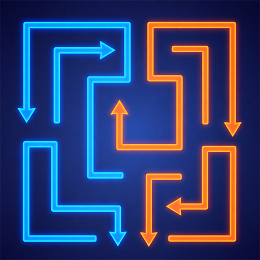 Neon Lines: Tap & Clear Google Play icon captured 2026-08-13