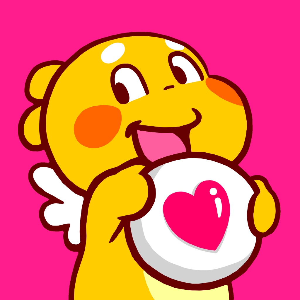 QooBee Agapi Stickers app icon captured 2026-08-11