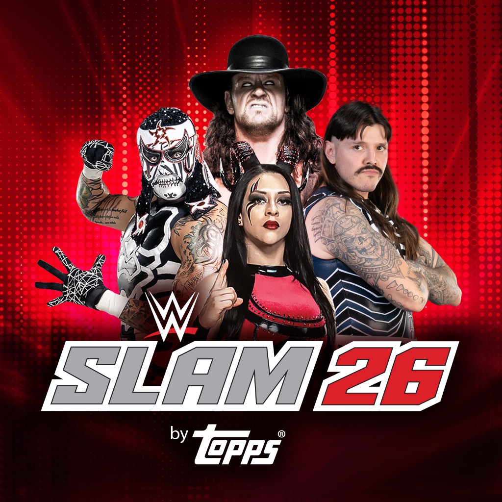 WWE SLAM by Topps® Card Trader app icon captured 2026-08-12