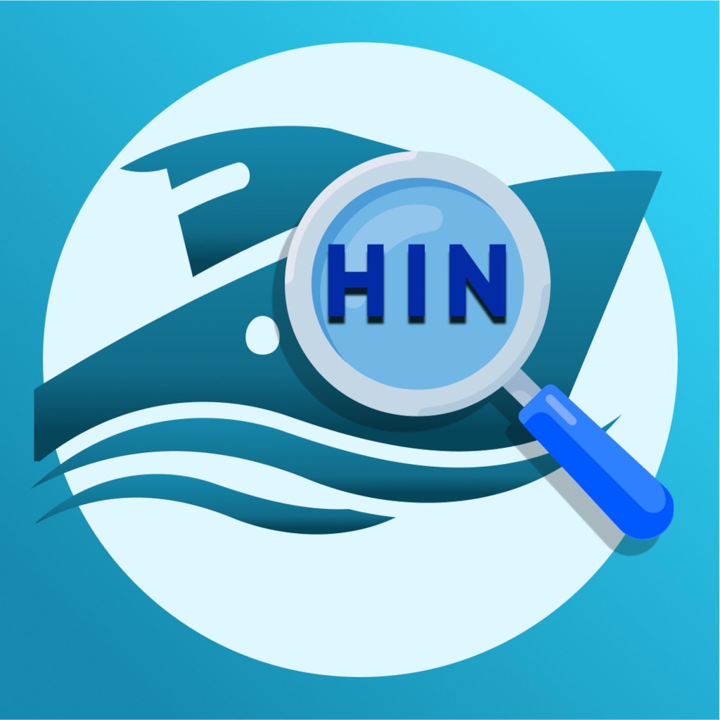 HIN Search - Boat HIN Decoder app icon captured 2026-08-12