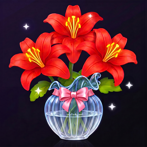 Flower Merge - Jogo de Flore Google Play icon captured 2026-08-16