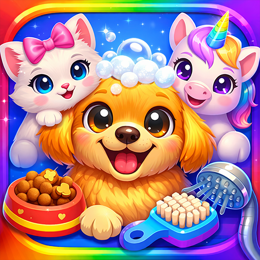 My Cute Pet Care Salon World app icon captured 2026-08-18