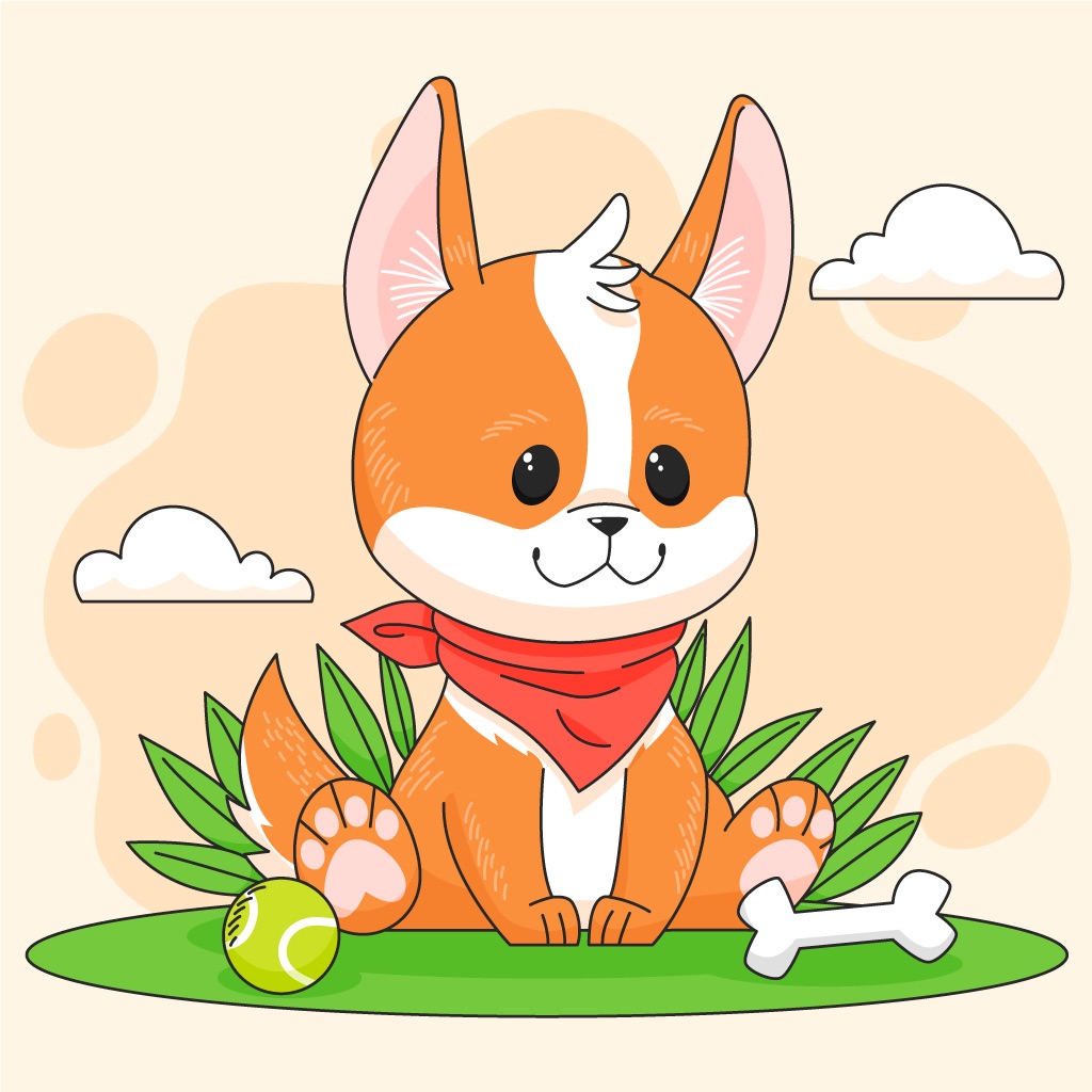 Lucky Dog Animated Stickers app icon captured 2026-08-12