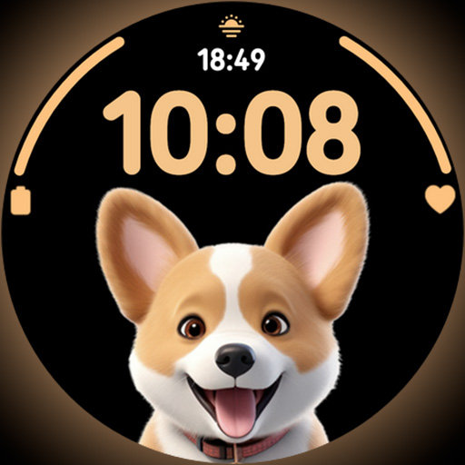 Adorable Animals - Watch face Google Play icon captured 2026-08-14