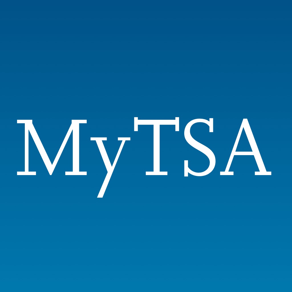 MyTSA app icon captured 2026-08-12