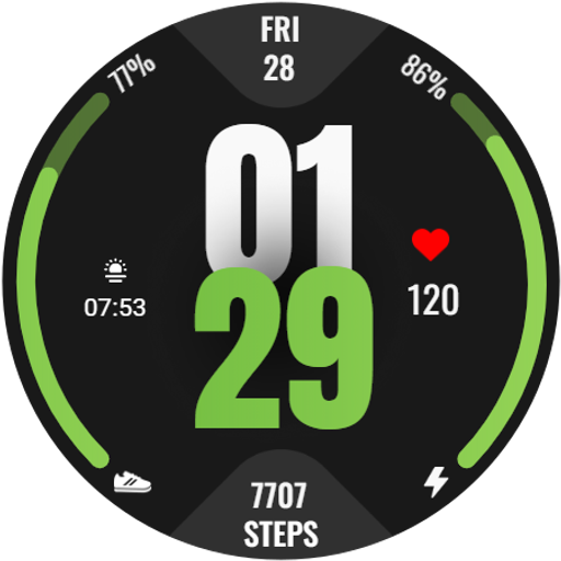Fitness Watch Face Google Play icon captured 2026-08-12