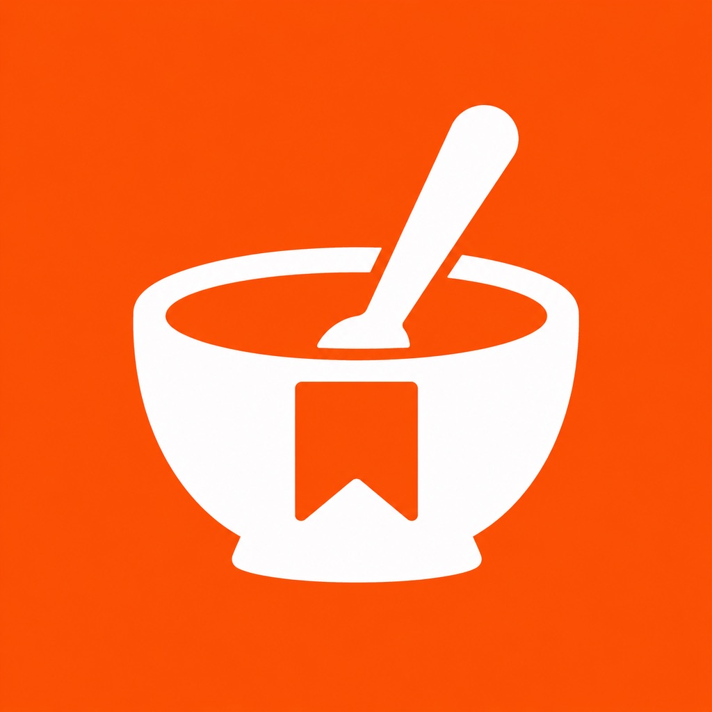 Gustino: Recipe & Meal Planner app icon captured 2026-08-12