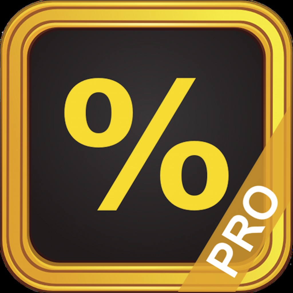 Tip Calculator % Pro app icon captured 2026-08-11
