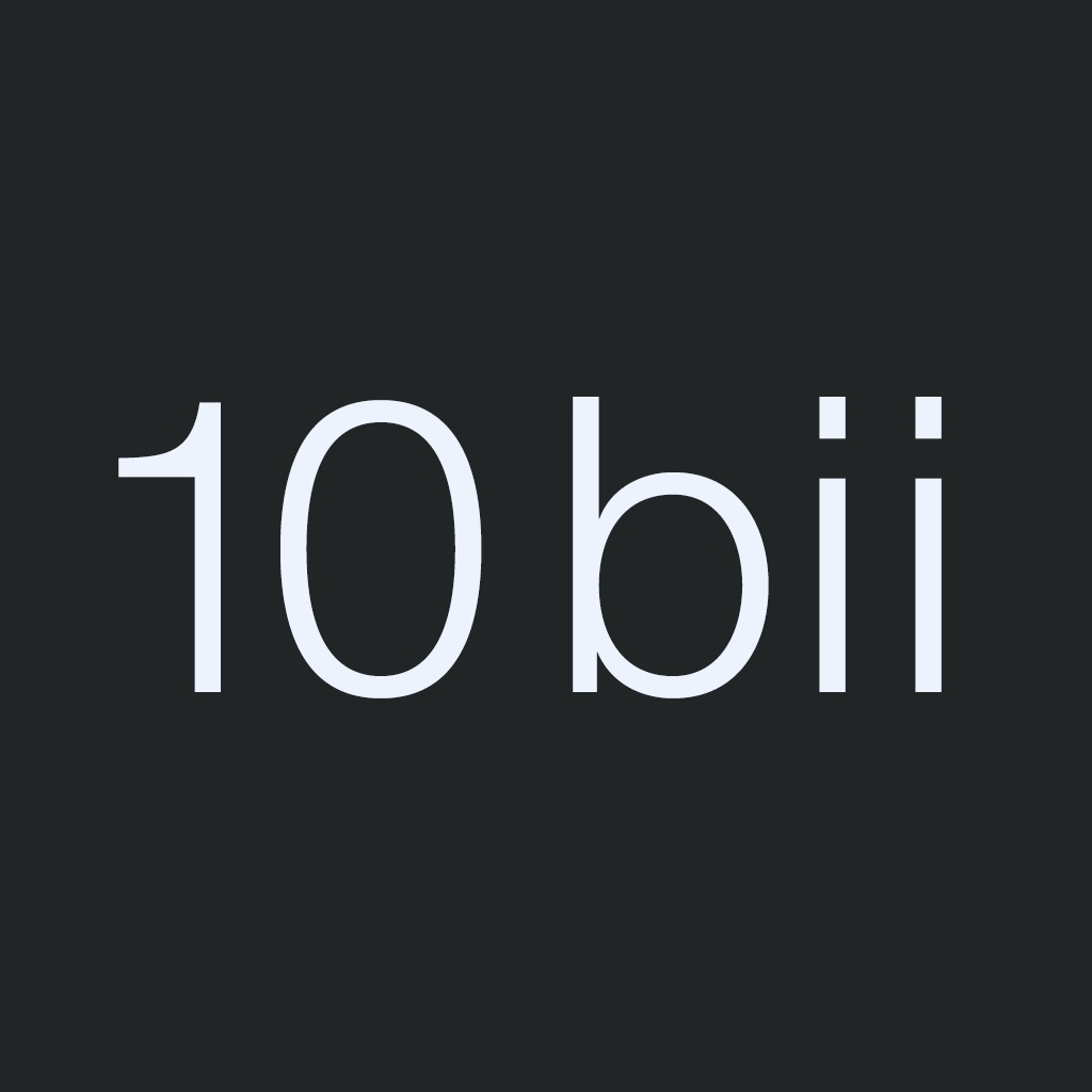 10bii+ Financial Calculator app icon captured 2026-08-12