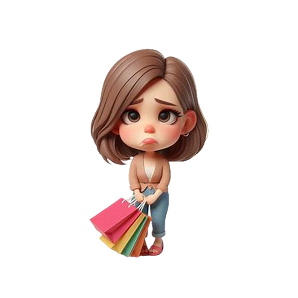 Sad Shopper Stickers app icon captured 2026-08-11